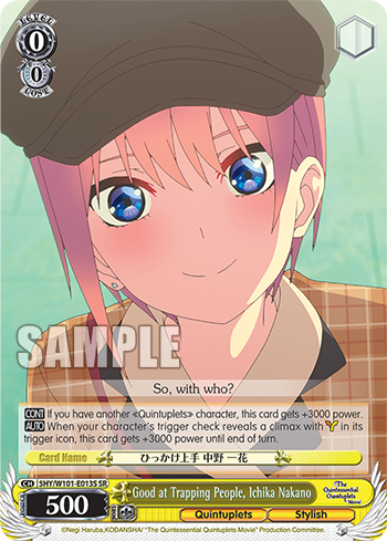 Good at Trapping People, Ichika Nakano