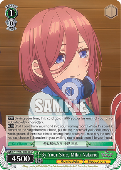 By Your Side, Miku Nakano