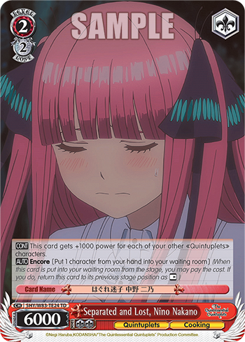 Separated and Lost, Nino Nakano