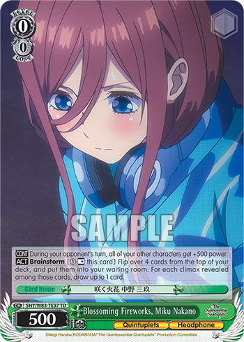 Blossoming Fireworks, Miku Nakano