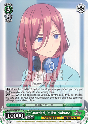 Guarded, Miku Nakano