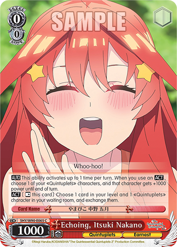 Echoing, Itsuki Nakano