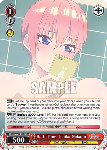 Bath Time, Ichika Nakano