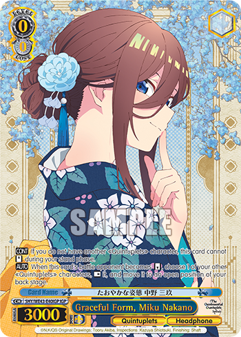 Graceful Form, Miku Nakano