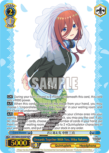 Onwards Together With You, Miku Nakano