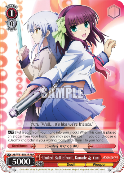 United Battlefront, Kanade & Yuri