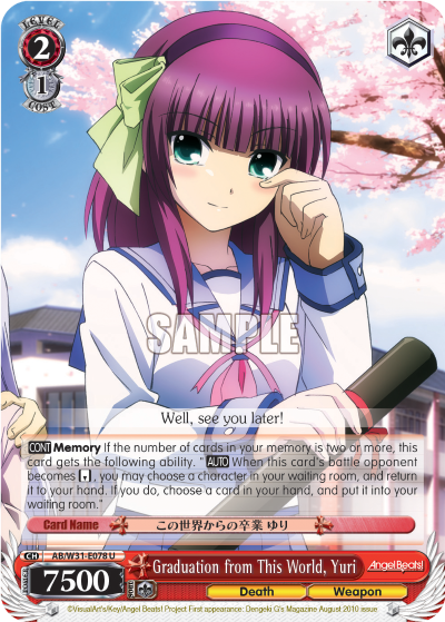Graduation from This World, Yuri