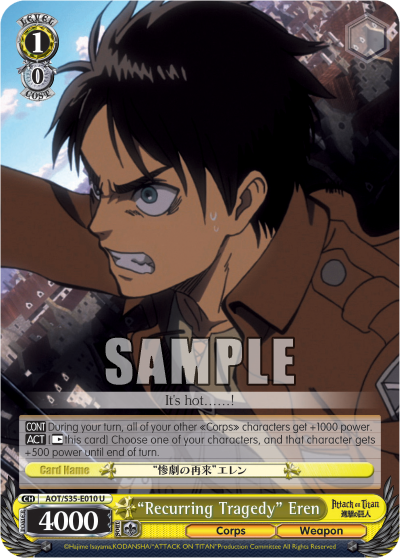 "Recurring Tragedy" Eren