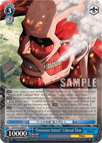 "Enormous Stature" Colossal Titan