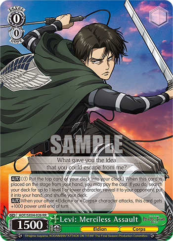 Levi: Merciless Assault