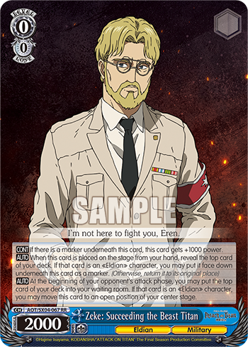Zeke: Succeeding the Beast Titan