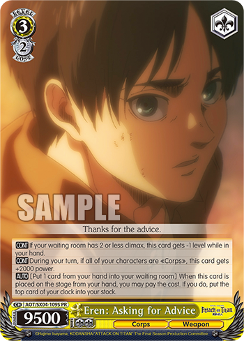 Eren: Asking for Advice