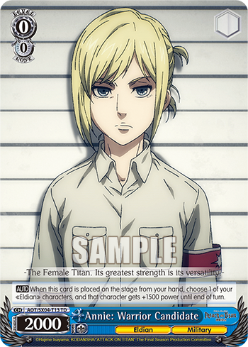 Annie: Warrior Candidate