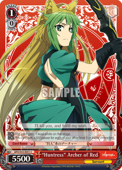 "Huntress" Archer of Red