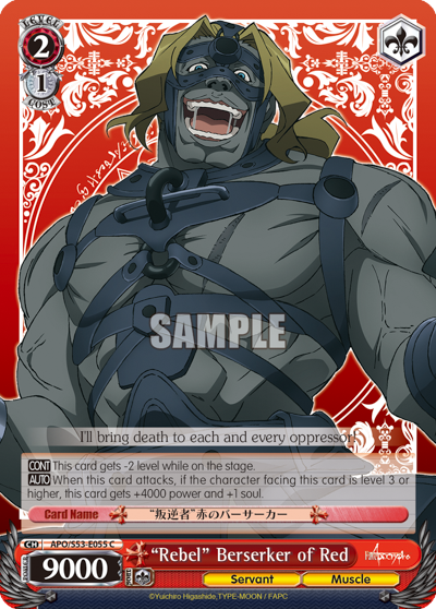 "Rebel" Berserker of Red