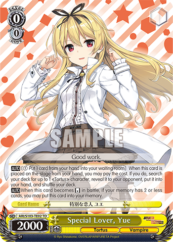 Special Lover, Yue