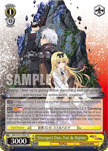Strongest Duo, Yue & Hajime