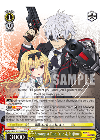 Strongest Duo, Yue & Hajime