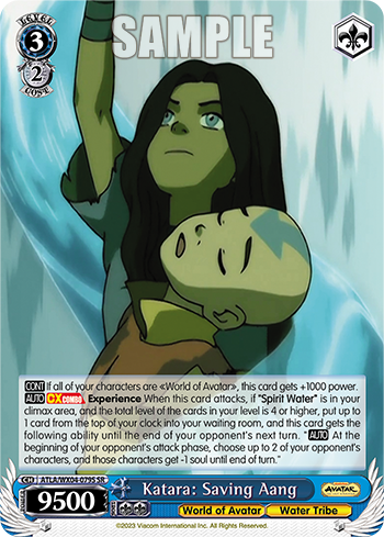 Katara: Saving Aang