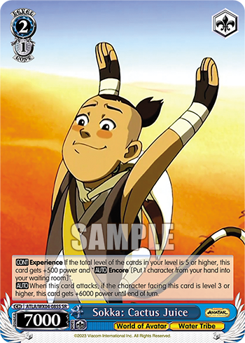 Sokka: Cactus Juice