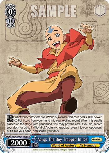 Aang: The Boy Trapped In Ice