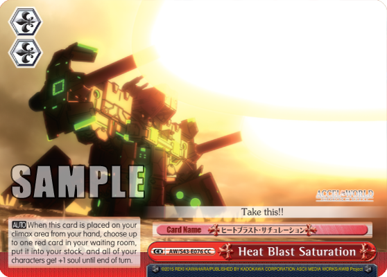 Heat Blast Saturation