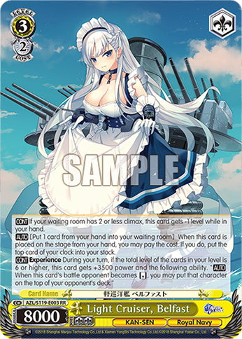 Light Cruiser, Belfast