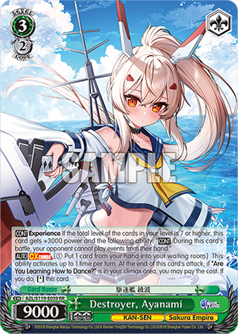 Destroyer, Ayanami