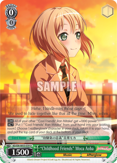 "Childhood Friends" Moca Aoba