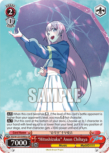 "Hitoshizuku" Anon Chihaya