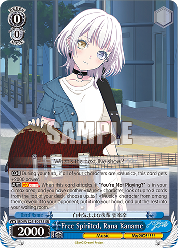Free Spirited, Rana Kaname