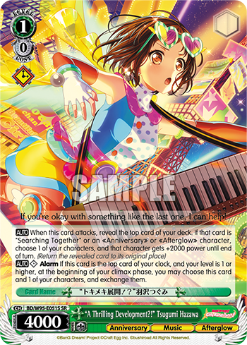 "A Thrilling Development?!" Tsugumi Hazawa
