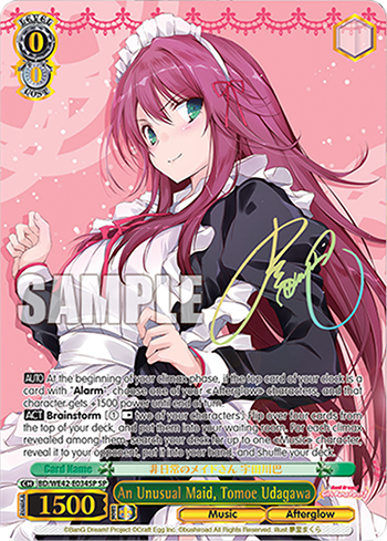 An Unusual Maid, Tomoe Udagawa