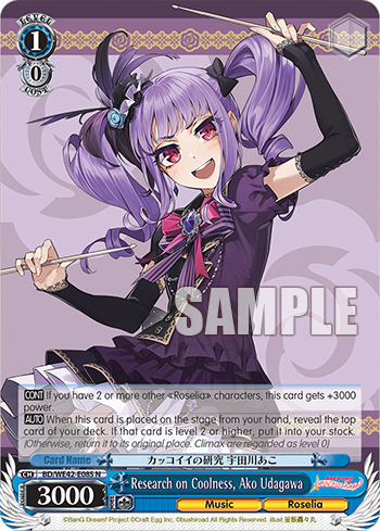 Research on Coolness, Ako Udagawa