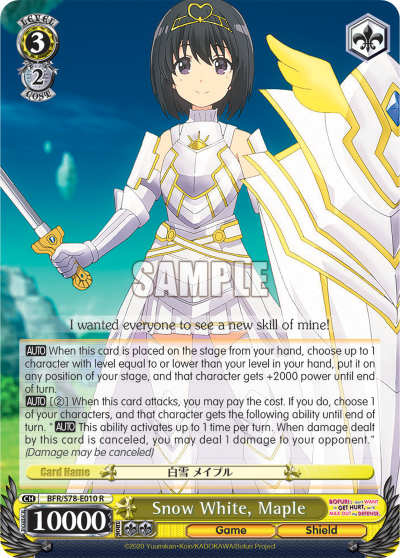 Snow White, Maple