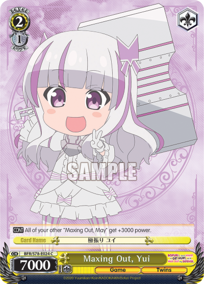Maxing Out, Yui
