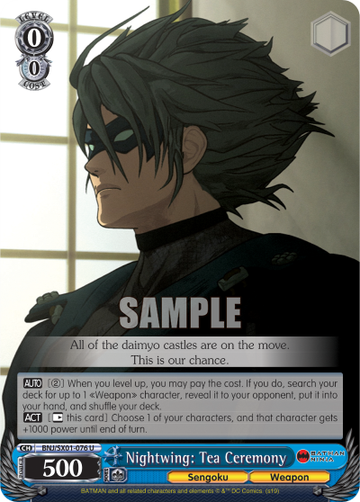 Nightwing: Tea Ceremony