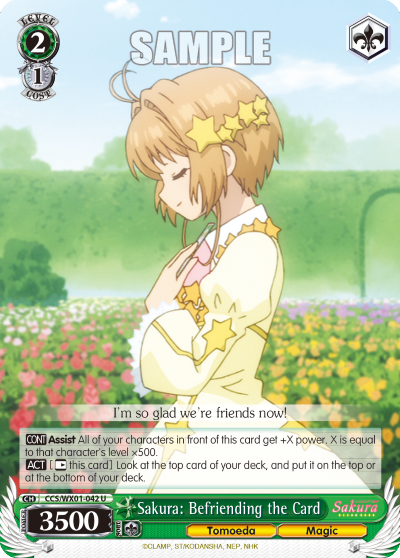 Sakura: Befriending the Card
