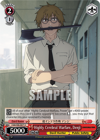Highly Cerebral Warfare, Denji