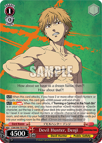 Devil Hunter, Denji