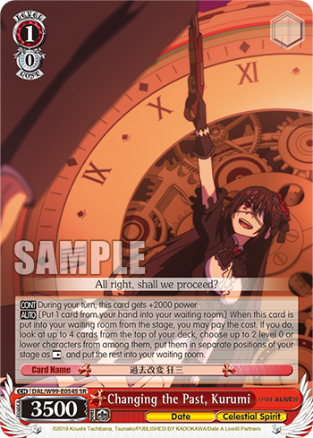 Changing the Past, Kurumi