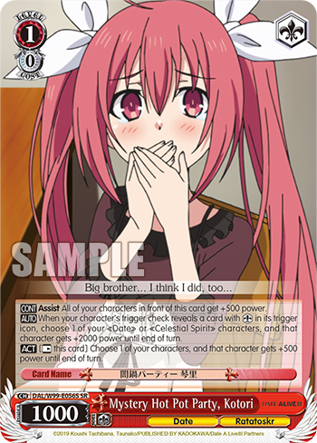 Mystery Hot Pot Party, Kotori