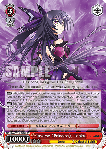 Inverse 〈Princess〉, Tohka