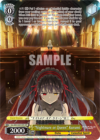 "Nightmare or Queen" Kurumi
