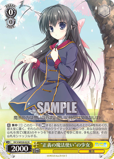 “正義の魔法使い”の少女