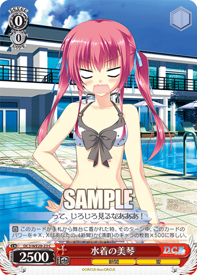 水着の美琴