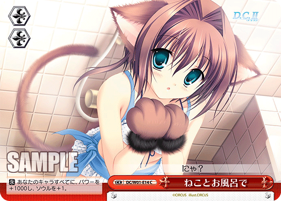 ねことお風呂で
