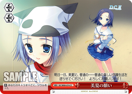 美夏の願い