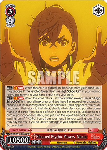 Bloomed Psychic Powers, Momo