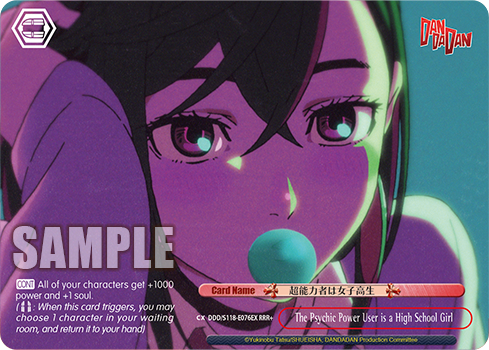 The Psychic Power User is a High School Girl